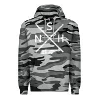 Slate Camo vintage nashville retro nsh cross t shirt Premium Hoodie - linhVisuals