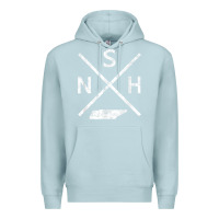 Blue Mist vintage nashville retro nsh cross t shirt Premium Hoodie - linhVisuals