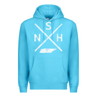 Ocean Blue vintage nashville retro nsh cross t shirt Premium Hoodie - linhVisuals
