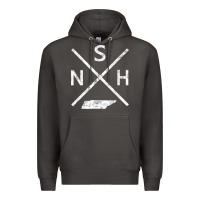 Smoke vintage nashville retro nsh cross t shirt Premium Hoodie - linhVisuals