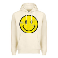 Tofu vintage retro happy smiley face 80's 90's aesthetic t shirt Premium Hoodie - linhVisuals