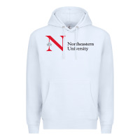 White The the northeastern Premium Hoodie - linhVisuals