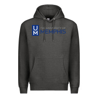 Charcoal Heather The university of memphis Premium Hoodie - linhVisuals