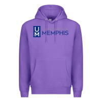 Purple The university of memphis Premium Hoodie - linhVisuals