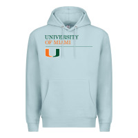 Blue Mist The university of miami Premium Hoodie - linhVisuals