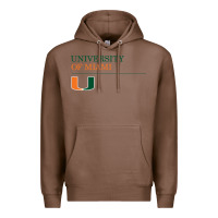 Chestnut The university of miami Premium Hoodie - linhVisuals
