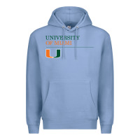 Colony Blue The university of miami Premium Hoodie - linhVisuals