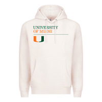 Pale Pink The university of miami Premium Hoodie - linhVisuals