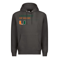Smoke The university of miami Premium Hoodie - linhVisuals