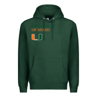 The University Of Miami Premium Hoodie | Teevron