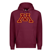 Burgundy The university of minnesota Premium Hoodie - linhVisuals