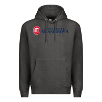 Charcoal Heather The university of mississippi Premium Hoodie - linhVisuals