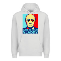 Dove Grey who is your vladdy Premium Hoodie - linhVisuals