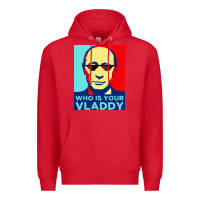 Red who is your vladdy Premium Hoodie - linhVisuals