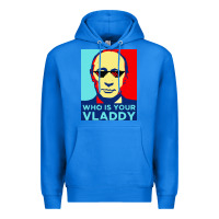 True Royal who is your vladdy Premium Hoodie - linhVisuals