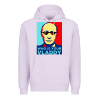 Lilac who is your vladdy Premium Hoodie - linhVisuals