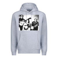 Heather Grey the munsters play it again Premium Hoodie - linhVisuals