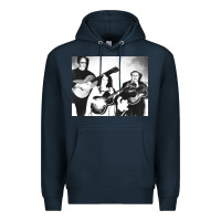 Navy the munsters play it again Premium Hoodie - linhVisuals