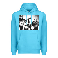 Ocean Blue the munsters play it again Premium Hoodie - linhVisuals