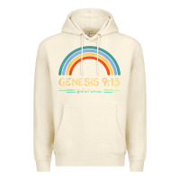 Sandshell genesis 913 god's promise faithfully rainbow bible verse t shirt Premium Hoodie - linhVisuals