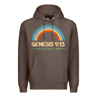 Coffee genesis 913 god's promise faithfully rainbow bible verse t shirt Premium Hoodie - linhVisuals