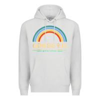 Dove Grey genesis 913 god's promise faithfully rainbow bible verse t shirt Premium Hoodie - linhVisuals