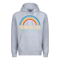Heather Grey genesis 913 god's promise faithfully rainbow bible verse t shirt Premium Hoodie - linhVisuals