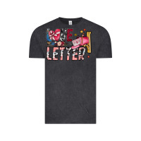 Vintage Black Love Letter Vintage Tee - SublimationCraftShop