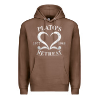 Plato Retreat Club Vintage Retro Nyc T Shirt Premium Hoodie | Teevron