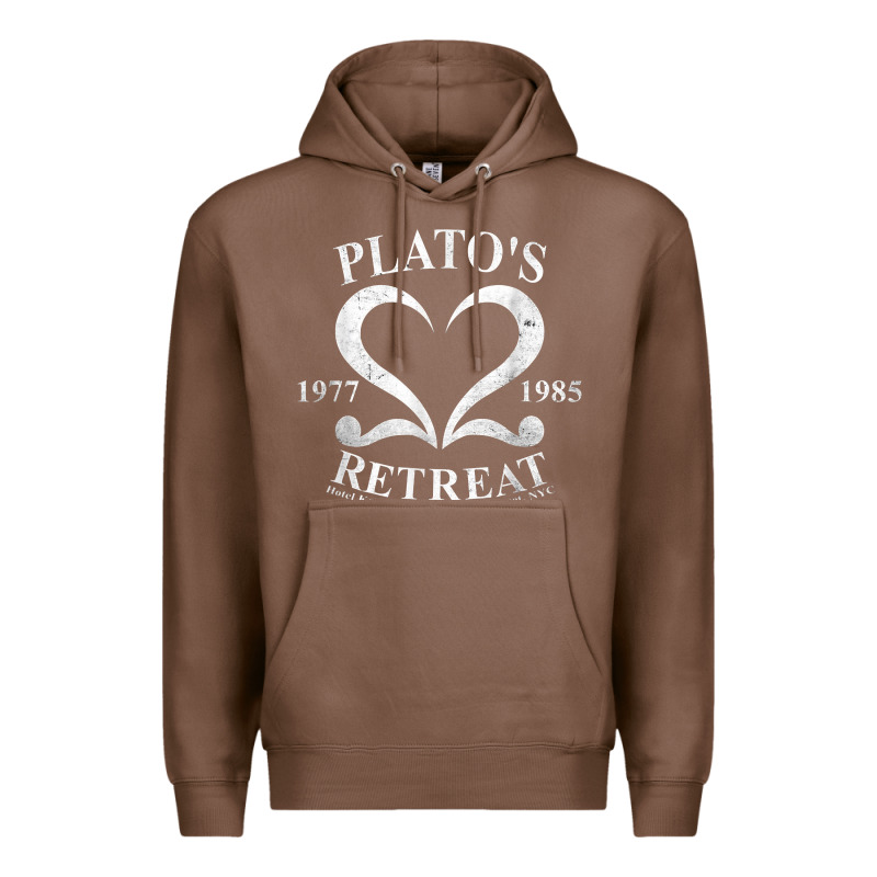 Plato Retreat Club Vintage Retro Nyc T Shirt Premium Hoodie by linhVisuals | Teevron