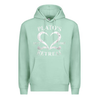 Seafoam plato retreat club vintage retro nyc t shirt Premium Hoodie - linhVisuals