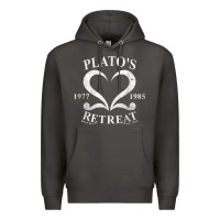 Smoke plato retreat club vintage retro nyc t shirt Premium Hoodie - linhVisuals