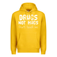 Lemon drugs not hugs Premium Hoodie - linhVisuals