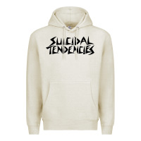 Oatmeal Heather suicidal tendencies Premium Hoodie - linhVisuals