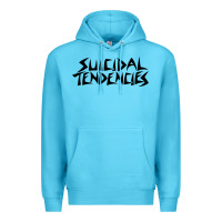 Ocean Blue suicidal tendencies Premium Hoodie - linhVisuals