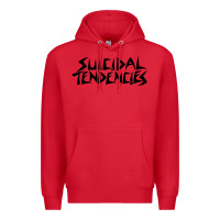 Red suicidal tendencies Premium Hoodie - linhVisuals