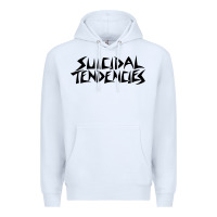 White suicidal tendencies Premium Hoodie - linhVisuals