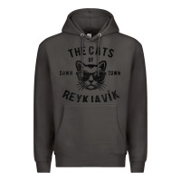 Smoke cats of downtown reykjavik t shirt Premium Hoodie - linhVisuals
