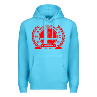 Ocean Blue super smash bros smash club Premium Hoodie - linhVisuals