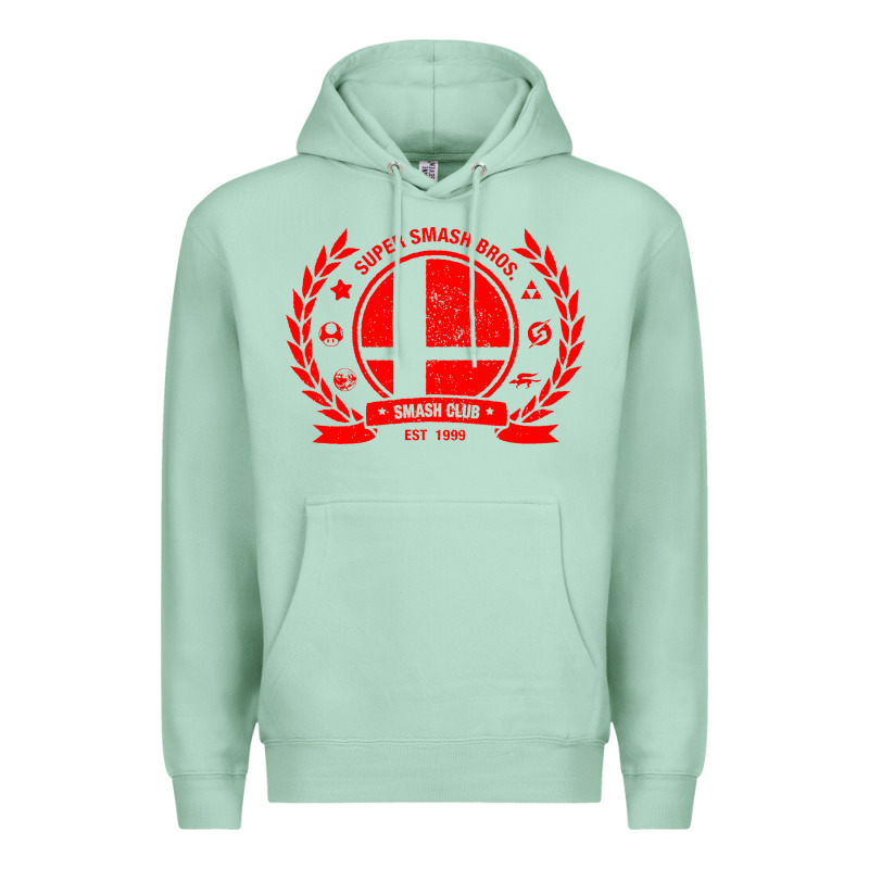 Super Smash Bros Smash Club Premium Hoodie by linhVisuals | Teevron