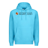 Ocean Blue University of Maryland, College Park, Premium Hoodie - linhVisuals