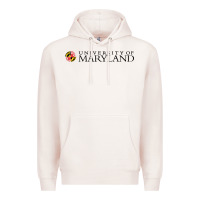 Pale Pink University of Maryland, College Park, Premium Hoodie - linhVisuals