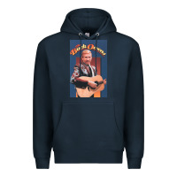 Navy the buck owens collection Premium Hoodie - linhVisuals