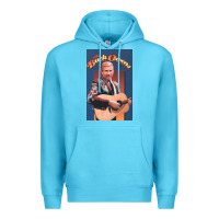 Ocean Blue the buck owens collection Premium Hoodie - linhVisuals