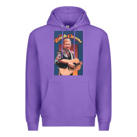 Purple the buck owens collection Premium Hoodie - linhVisuals