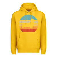 Lemon corgi retro vintage 60s 70s sunset dog lovers men women t shirt Premium Hoodie - linhVisuals