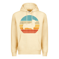 Pina Colada corgi retro vintage 60s 70s sunset dog lovers men women t shirt Premium Hoodie - linhVisuals