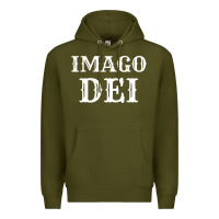 Army Green imago dei image of god christian t shirt reformed jesus Premium Hoodie - linhVisuals