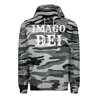 Slate Camo imago dei image of god christian t shirt reformed jesus Premium Hoodie - linhVisuals