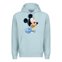 Blue Mist baby micke  mouse Premium Hoodie - linhVisuals